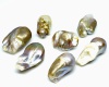Keshi glavandenis perlas ~19x25-19x32mm 1 vnt.