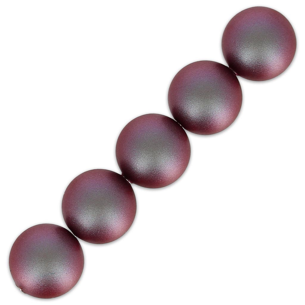 5810 Swarovski perlas Iridescent Red(001 947) 12mm