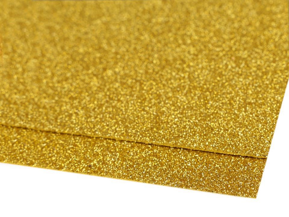 Blizgios putgums laktas aukso sp. 20x30cm