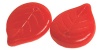 Pakabukas stiklinis lapelis Opaque Red (93200) 18x13mm