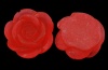 Kaboonas akrilinis matinis Ro raudonas 18x7 mm