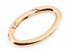 Užsegimas-žiedas ovalas 29x48mm aukso sp.