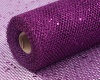 Dekoratyvinis tinklinis audinys su blizguiu 48cm ploio violetinis <b>50cm</b>