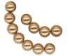 5810 Swarovski perlas Bronze(001 295) 12mm