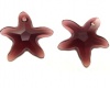 6721 Pakabukas swarovski Starfish 20mm Burgundy(515)