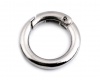 Užsegimas-žiedas 24mm platinos sp.