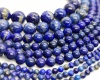 <b>Lapis lazuli</b> A klasės apvalus 4mm, juosta