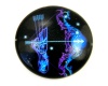 Stiklinis kaboonas zodiakas "aulys" apvalus 25x6mm