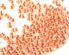 ekikas biseris skaidrus su v. oranine perlamutro erdimi (38689) 2 skylui 2,5/5mm Twin, 50g