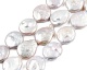 Keshi glavandenis perlas ~17-19x3-8mm 1vnt
