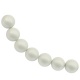 5810 Swarovski perlas Pastel Grey(001 968) 6mm
