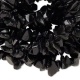 <b>Juodo obsidiano</b> skalda 5-8mm, juosta 80cm