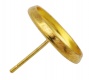 Adatls auskarams aukso sp. 12mm kaboonui 12mm